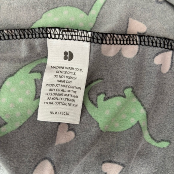 DotDotSmile - Toddler Girl's Dress - Ballerina Dinosaur Heart Dress in 3/4 - Picture 5 of 5